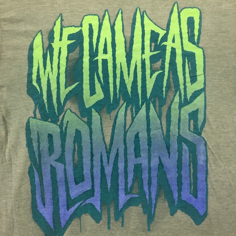 We‎ Came As Romans Band T-Shirt Graphic Print Short Sleeve Alstyle Men's Size L